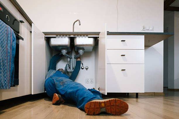 Professional Plumbing technician working in Crown City, OH